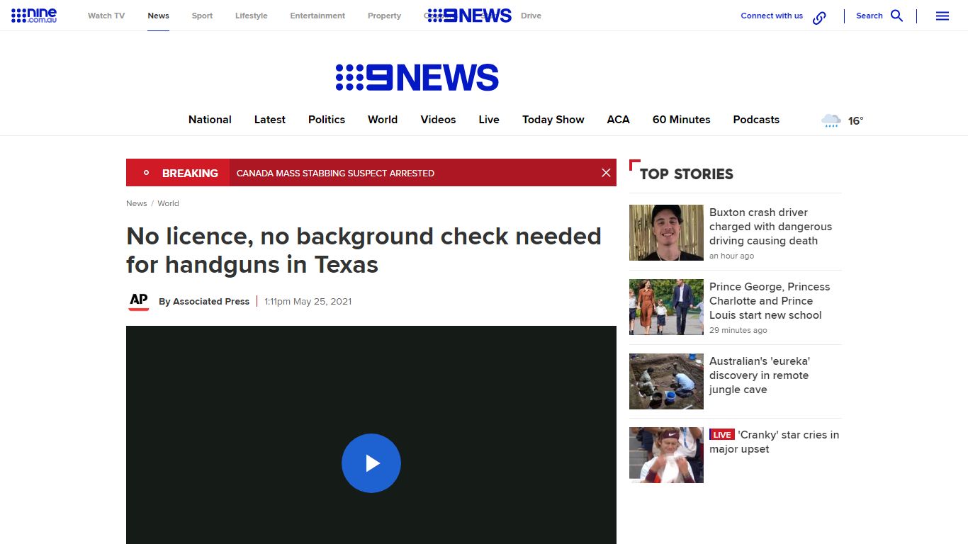 No licence, no background check needed for handguns in Texas - 9News